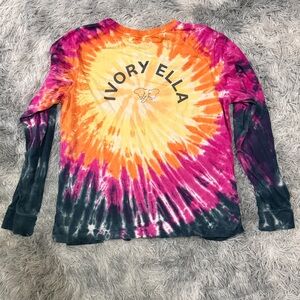 Ivory Ella shirt Medium long sleeve